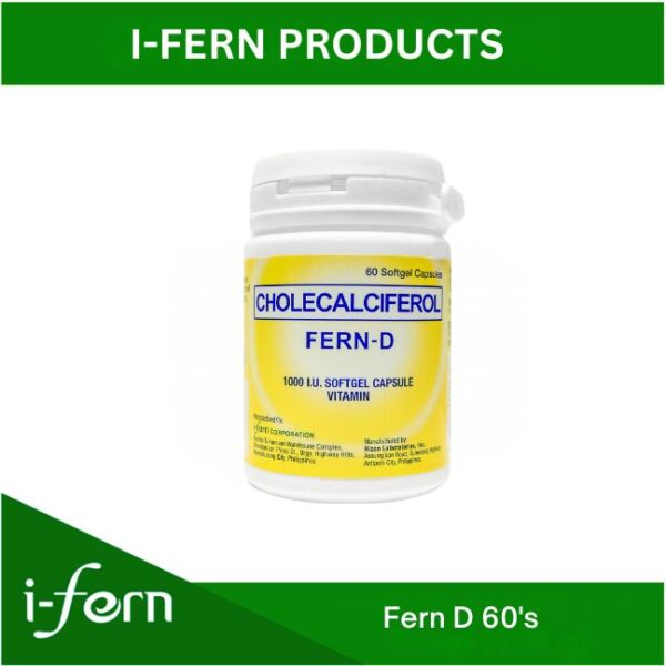 FERN-D (60 softgels) - ifern health vitamins