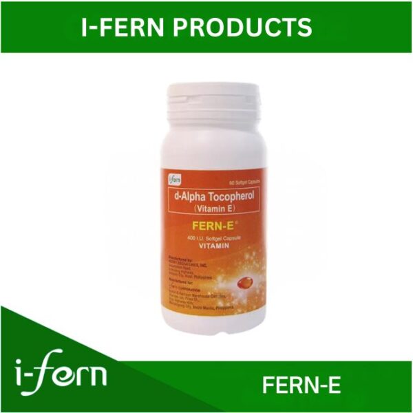 FERN-E (60 Softgels) - ifern Health Vitamins Products