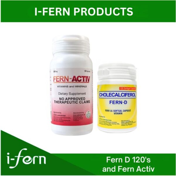 FERN D 120's and FERN ACTIVE 60's