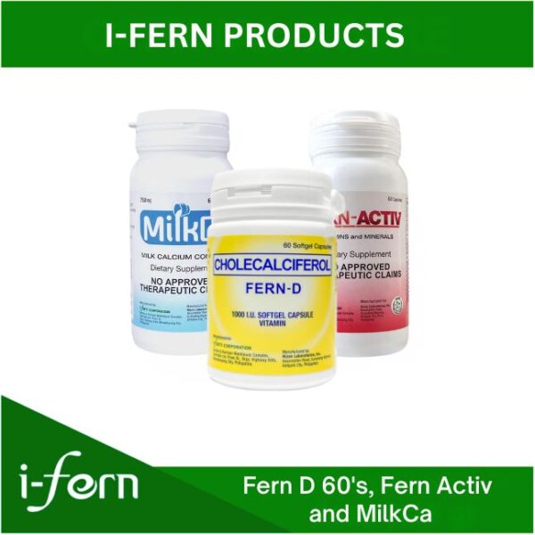 FERN D 60s FERN ACTICE and Milkca